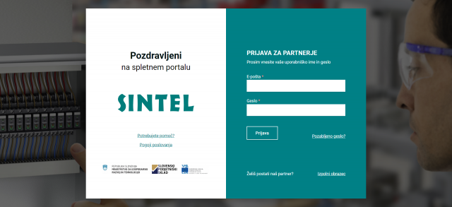 Ste se že prijavili v spletni portal b2b.sintel.si?